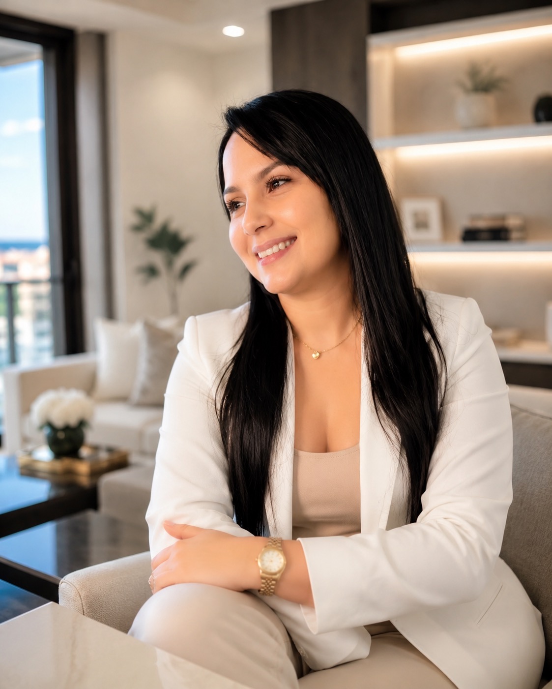 Brenda Garcia, agente de bienes raíces de Montserrat Luxe Realty